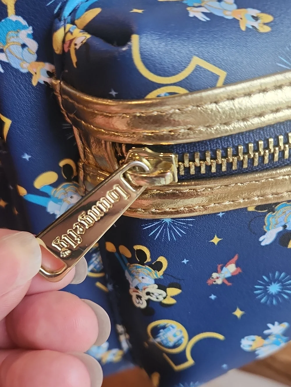 Walt Disney World 50th Anniversary Mickey and Friends Loungefly Backpack
